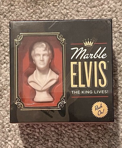 Elvis presley marble bust - elvis,