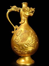 6.8'' Dynasty cuivre or doré