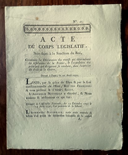 Acte corps législatif du - législatif,