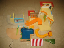 LOT PIECES CONSTRUCTION PLAYMOBIL  2 MAISONS PORTABLES