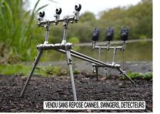 ROD POD INOX 300 CARPSPIRIT COMPLET 3 CANNES NEUF ACS370093