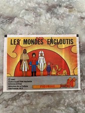 UNE POCHETTE NEUVE ET PLEINE LES MONDES ENGLOUTIS RARE IT JUNIORS 1986 NO PANINI
