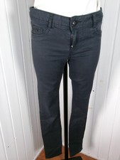 Pantalon skinny taille haute jean délavé stretch KAPORAL W28 36/38 logo métal