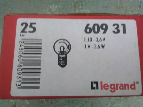 Ampoules lampes 60931 e10 - 8,