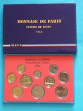 COFFRET  BU  FRANCS  1994