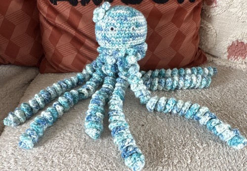 Peluche doudou pieuvre - peluche,