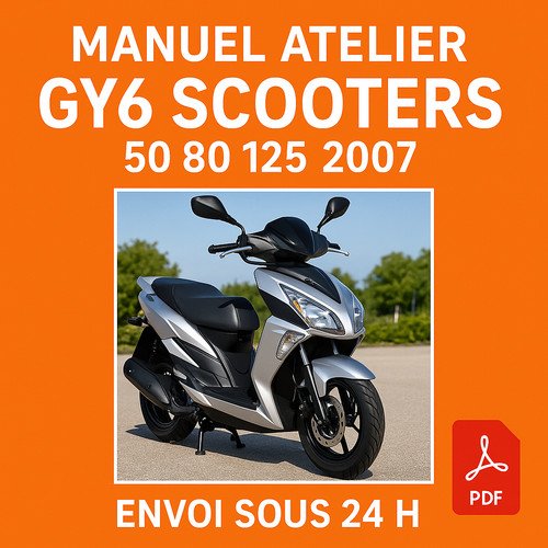 Manuel atelier gy6 scooters - manuel,