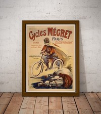 Affiche-Poster velo  Cycles