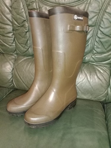Bottes aigle vertes doublées - vertes,
