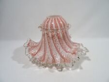 ANCIENNE TULIPE ABAT JOUR LAMPE VERRE SOUFFLE LAMP GLASS