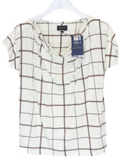 Blouse En Cuir Tartan D'Été