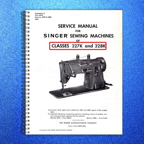 Singer 328 327 sewing - sewing, machine