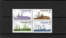 CANADA Bloc de 4 timbres neufs différents de 1976 (6)