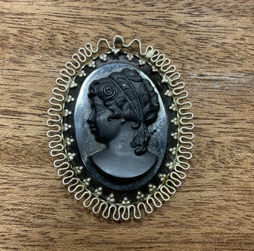 Pendentif camée avec - pendentif, monture