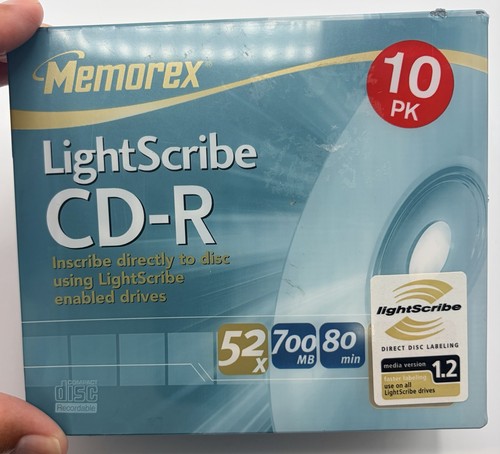 New memorex lightscribe - new,