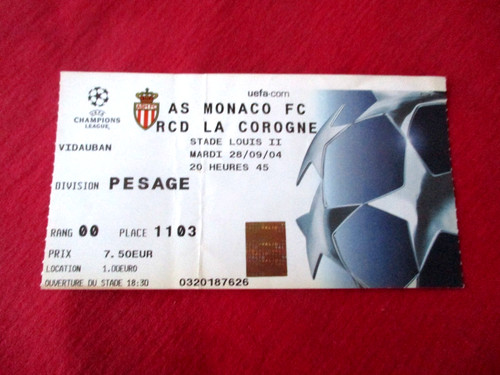 Ticket billet football - football, as