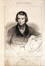 GRAVURE D' ACTEURS  " BOUFFE