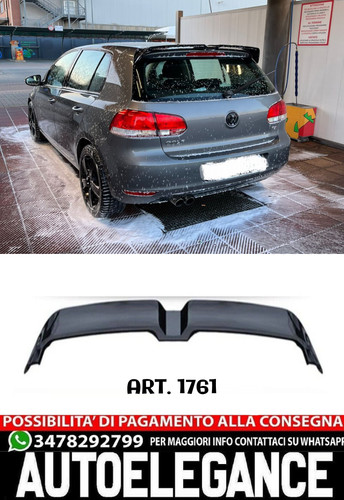 Spoiler adapté pour golf 6 - adapté,