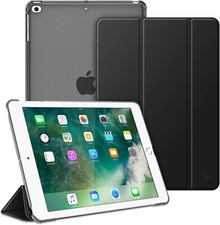 Coque pour iPad 6ème/5ème Génération  9.7 Pouces 2018/2017 Etui Mince NOIR