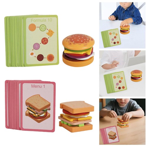 Jeu empilage aliments en - d'aliments,
