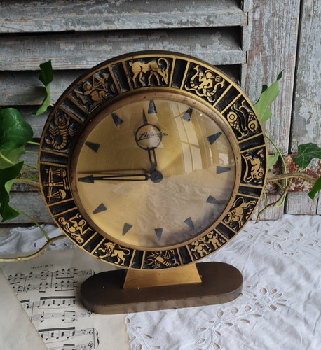 Ancienne horloge table - ancienne,
