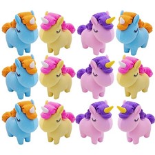  12pcs dessin animé Erasers