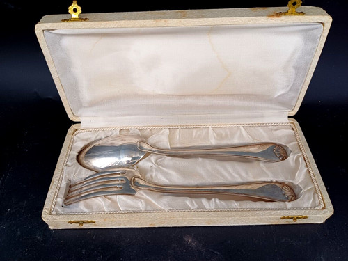 Coffret couverts baptême - couverts,