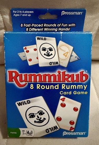 Rummikub round rummy card - 8,