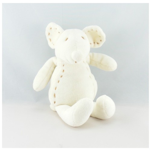 Doudou souris blanche cades - ,