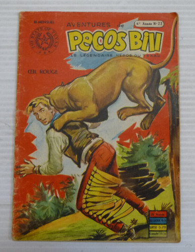 Les aventures pecos - bill, 6e