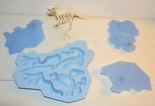 Jouet squelette dinosaure glace arctic PLAYMOBIL vintage partie centrale 3184