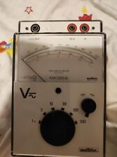 Voltmètre Metrix Mx 025A Et Ampèremètre  Analogique 