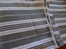 Toile a matelas  a rayures grises  et blanches ( ref 11 )