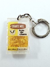 PORTE-CLES - LA PIE QUI CHANTE Bonbons CHANTE MIEL - Inclusions MOBILES 1960s