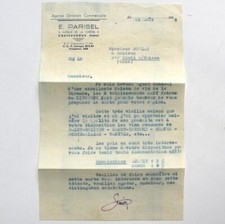Lettre enveloppe 1948 E