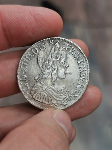 Louis xiv demi écu - xiv,, demi-écu