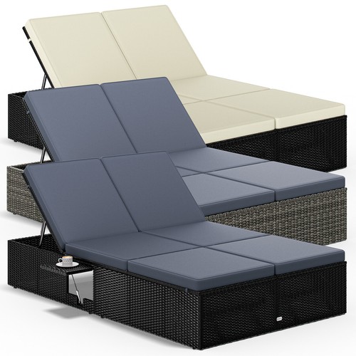 Chaise longue double