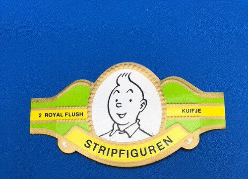 Hergé tintin bague cigare - tintin,