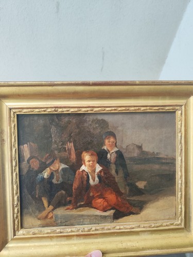 Huile sur toile tableau - sur,