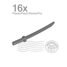 16x LEGO 30173b Ninja Sword/Shamshir Flat Silver | 4612900