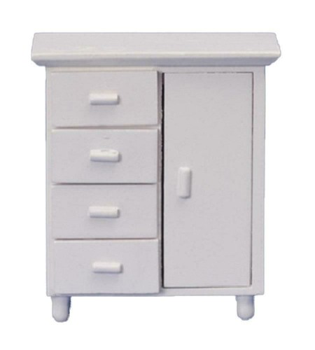 Maison poupées bois blanc - poupées,