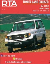 ▄▀▄ REVUE TECHNIQUE TOYOTA LAND CRUISER (BJ et HJ) (1974 à 1988) - RTA 019 ▄▀▄