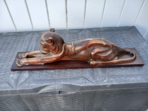 Sculpture animaliere panthere - animaliere,