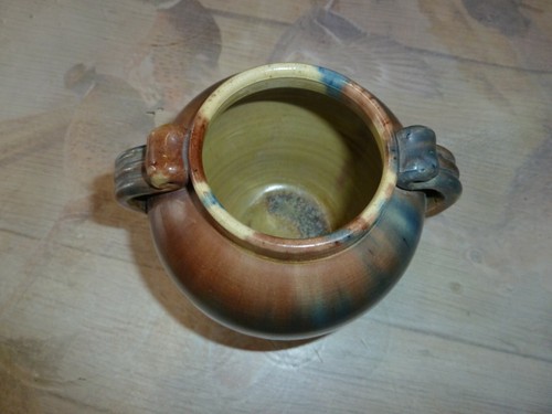 Superbe vase faïence des - vase,