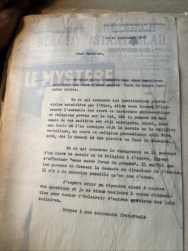 Guerre scolaire 1955 - guerre,