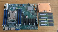 Supermicro x10sri-f + CPU  E5-2630VA 2.2Ghz + 128 (4X32) GB RAM TESTED