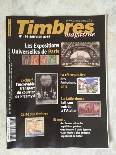 Timbres magazine 196 - timbres, n°196