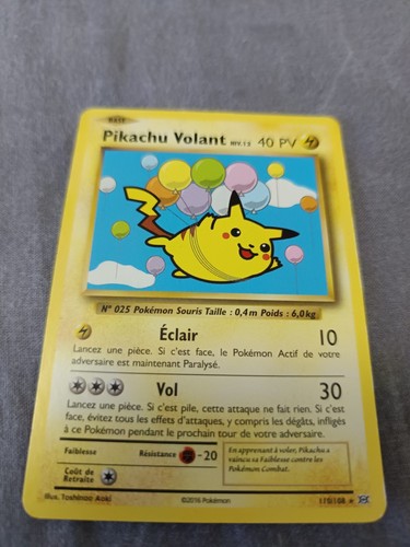 Pikachu volant secrète - pikachu, xy