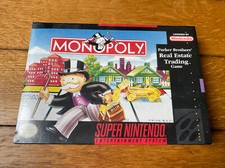 Jeu Monopoly Super Nintendo Snes Neuf sous blister