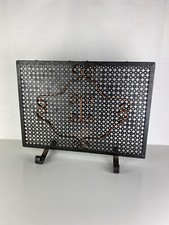 Ancien Pare Feux en fer forgé Vintage, pare cheminée accessoire cheminée Vintage